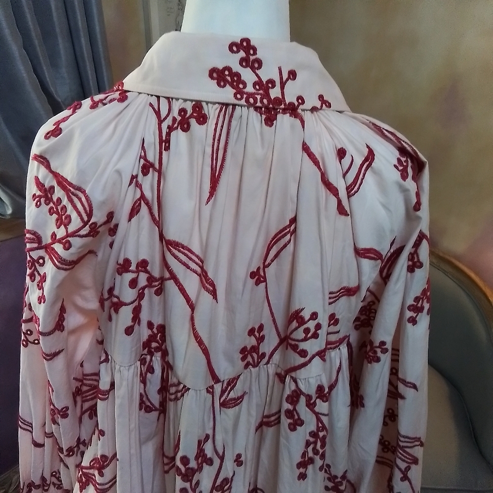 RARE! NWOT Aje Resort '20 "Mimosa" broderie smock dress, Size 14 - Picture 9 of 15